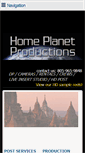 Mobile Screenshot of homeplanetproductions.com